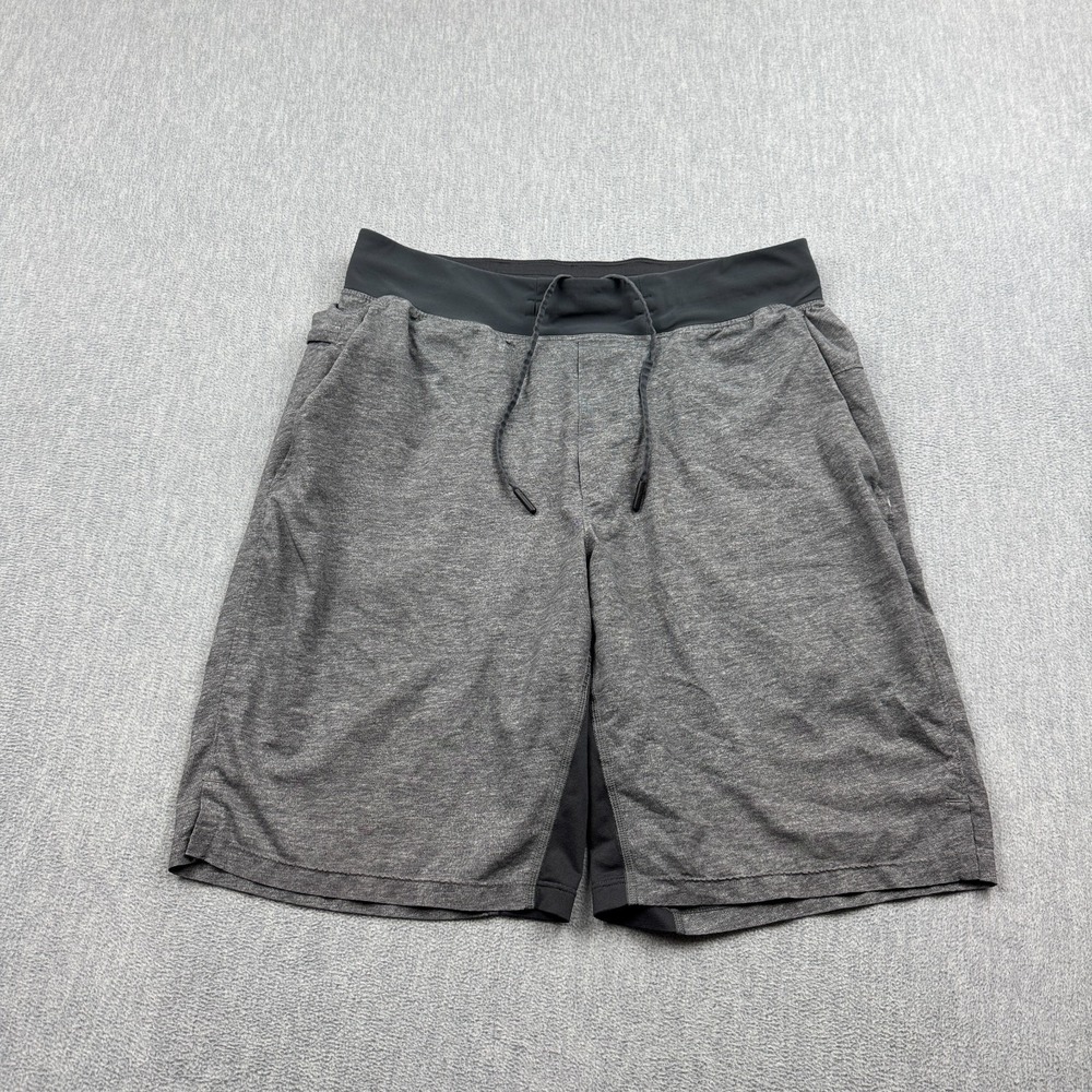 Lululemon Mens Shorts Small Zeroed In 9" Linerless Athlete Training Gym Stretch